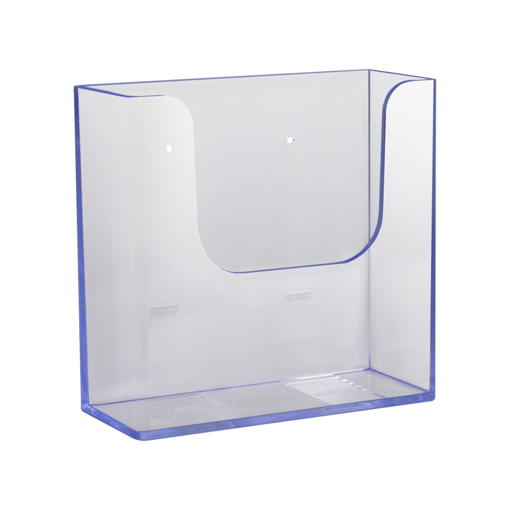 Deflecto A5 Portrait Extra Capacity Wall-Mounted Brochure Holder
