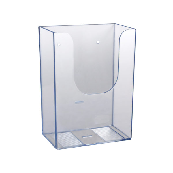 Brochure Holder - Wall Mount - Extra Capacity - DL Portrait