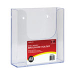 Deflecto A5 Portrait Wall-Mounted Brochure Holder