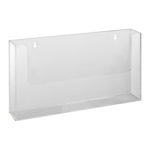 Deflecto A4 Landscape Wall-Mounted Brochure Holder
