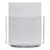 Brochure Holder - Rotating Countertop White - A4 Portrait - Image 2