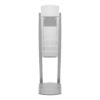 Brochure Holder - Contemporary Floor Display Stand Silver - A4 x 6 - Image 5