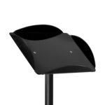 Deflecto A4 Portrait Brochure Foyer Stand – close-up of the brochure tray
