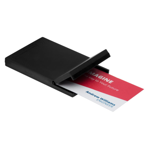 Business Card Box - Slimline (Black)
