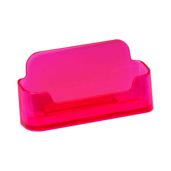 Business Card Holder - Landscape (Pink)