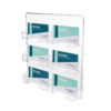 Business Card Holder - Landscape Wall Mount (6 Pocket) - Image 2
