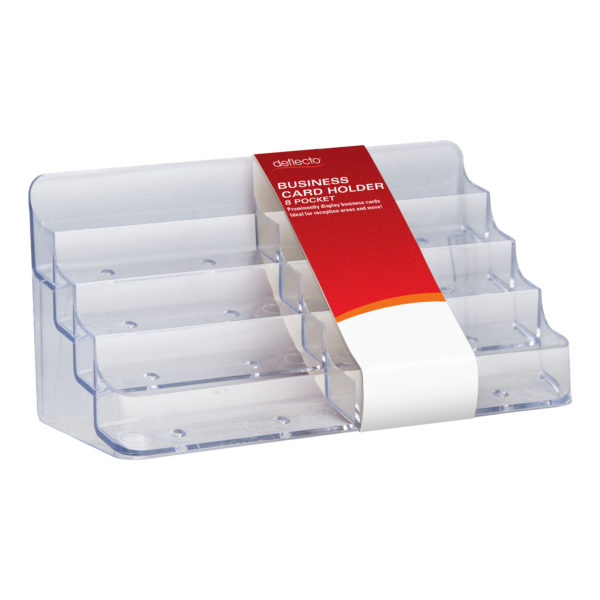 Business Card Holder - Landscape (4 Tier - 8 Pocket)