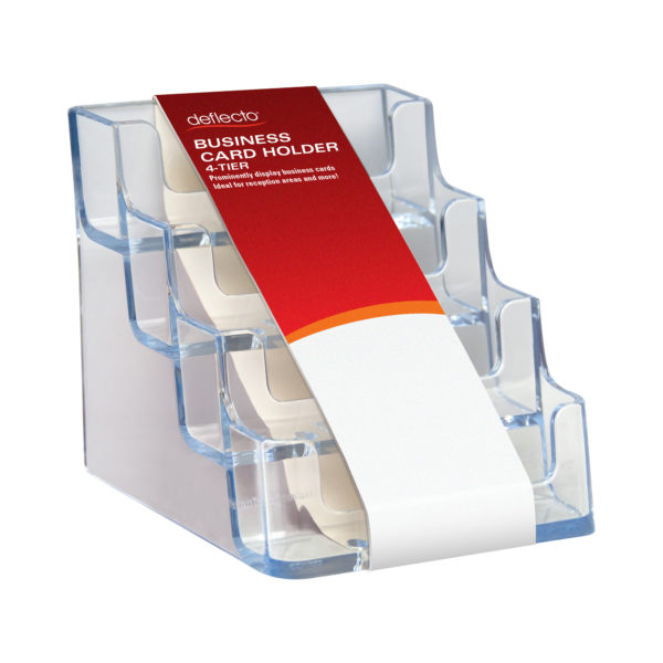 Business Card Holder - Landscape (4 Tier)