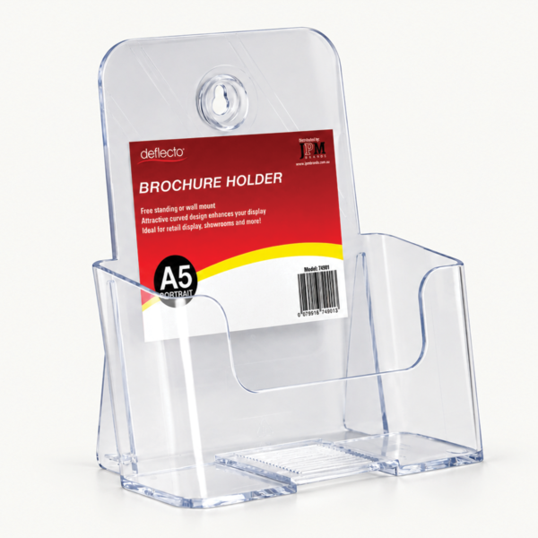 Deflecto A5 Portrait Brochure Holder