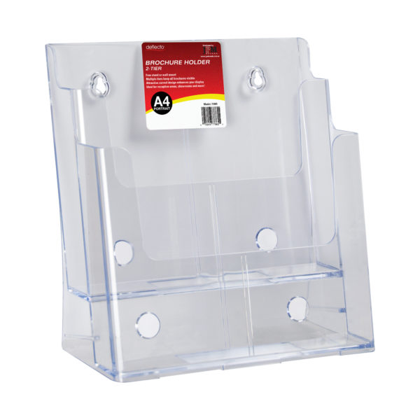 Brochure Holder - A4 Portrait (2-Tier)