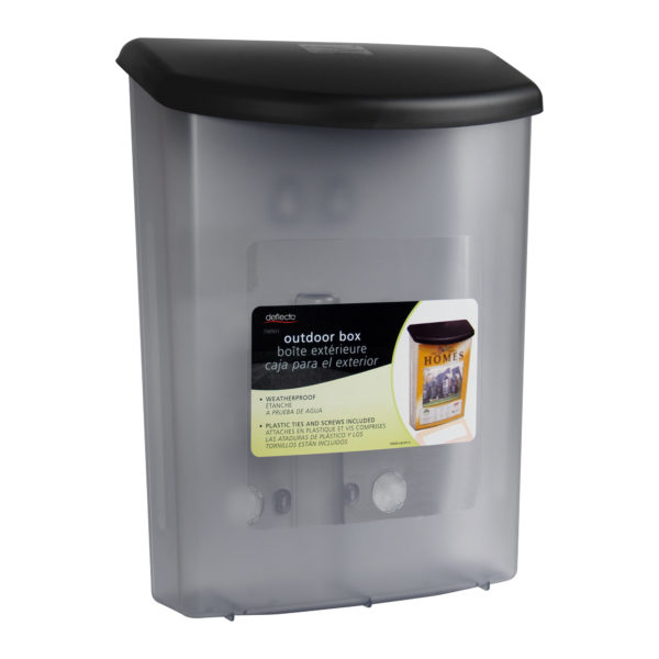 Brochure Holder - Weatherproof Outdoor Display Box - A4 Portrait