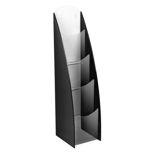 Brochure Holder - Premium - DL Portrait (4-Tier)