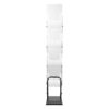 Brochure Holder - Portable Concertina Display Stand - A4 x 4 - Image 2