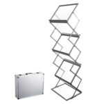 Deflecto Portable Concertina Brochure Stand – A3 × 6