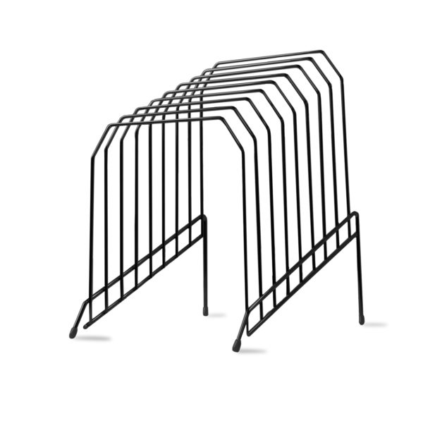 Wire Desktop Sorter - 8 Slot (Black)