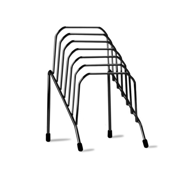 Wire Desktop Sorter - 6 Slot (Black)