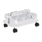 Deflecto Stack ‘N Go™ Caddy Wheel Base – caddy organiser on the wheeled base