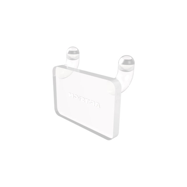 Pegbo Adhesive Double Hook - Clear - 6 Pack - PB21