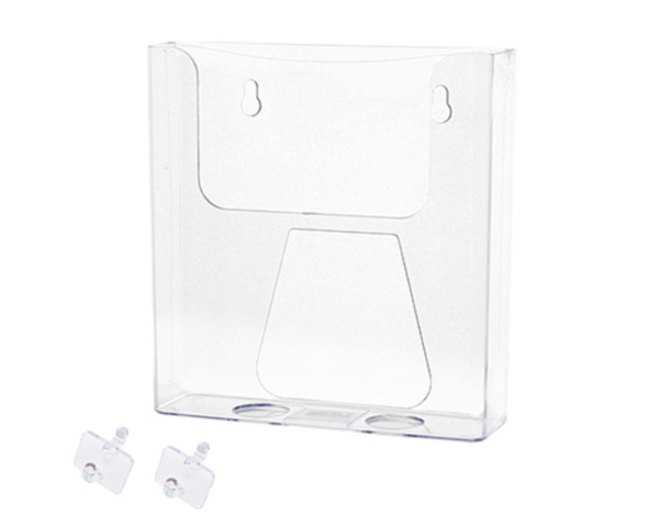 Pegbo A5 Document Holder with hooks - Clear - PB82