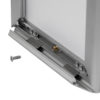 Snap Frame Lockable Sign Holder - A4 (Silver) - Image 2