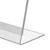 Sign Holder - Slanted - A4 Portrait (3mm Acrylic) - Image 3