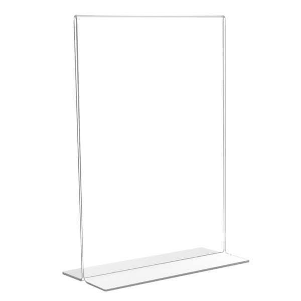 Sign Holder - Double Sided - A4 Portrait (3mm Acrylic)