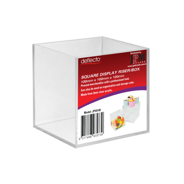 Square Display Box - 100mm