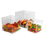 Deflecto Square Display Boxes (3 Piece Set)