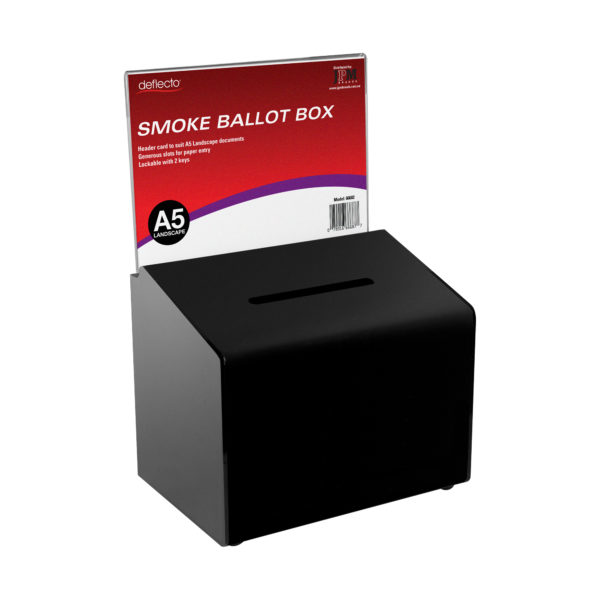 Ballot Box - A5 Landscape (Smoke)
