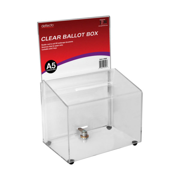 Ballot Box - A5 Landscape (Clear)