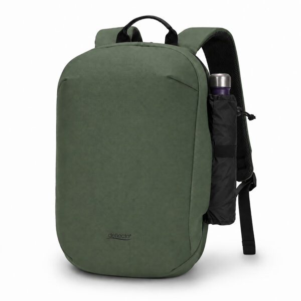 Deflecto 13L Green Laptop Backpack