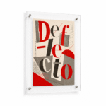 Deflecto Wall Mounted Acrylic Poster Holder