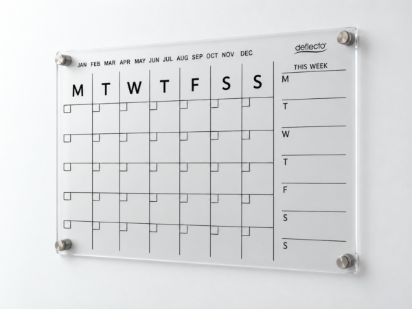 Deflecto A3 Wall Planner – Fixed Mount