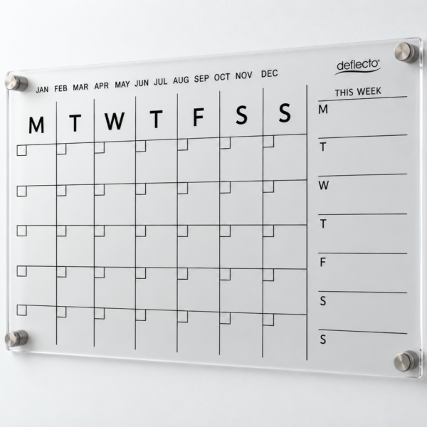 Deflecto A3 Wall Planner – Fixed Mount