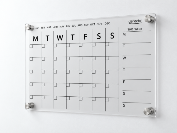 Deflecto A4 Wall Planner – Fixed Mount